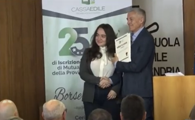 Cassa Edile di Alessandria in festa per i 25 anni di lavoro ininterrotti dei suoi iscritti
