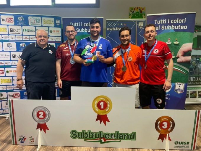 Il casalese Luca Colangelo è il Campione Italiano di Calcio da Tavolo