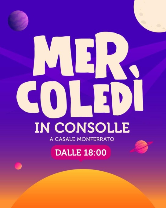 Riprendono i “Mercoledì in Consolle” a Casale Monferrato