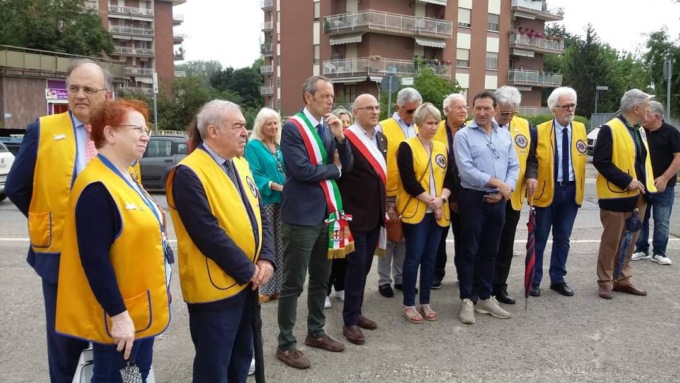 Intitolata al Lions Club International la rotatoria di Alessandria
