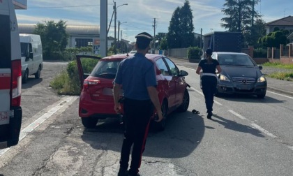 Frontale tra un'auto e un furgone a Castelnuovo Scrivia