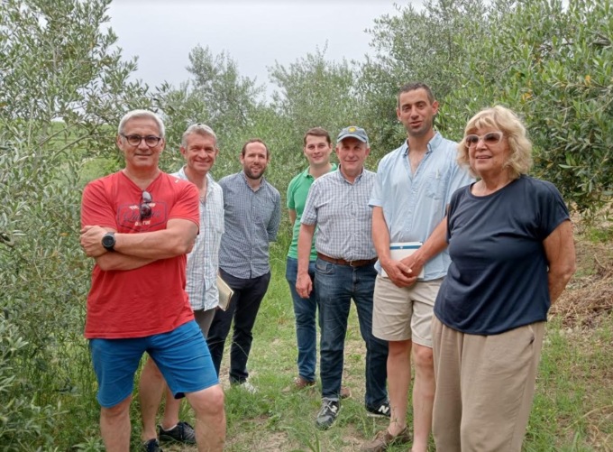 Da Champagne in visita a Olivola con Cia Alessandria