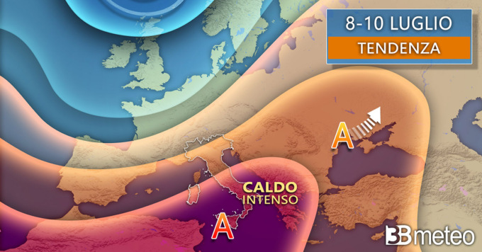 Nel fine settimana qualche temporale al Nord: prossima settimana arriva il caldo africano
