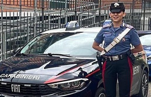Primo Carabiniere donna al Comando Stazione di Serravalle Scrivia