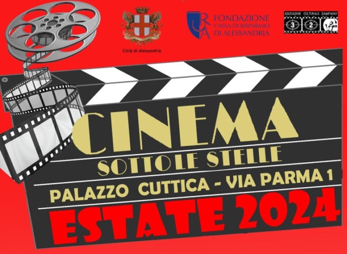 Torna il “Cinema sotto le stelle” nel cortile di Palazzo Cuttica ad Alessandria