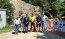 Provincia, sopralluogo in cantieri delle SP 229 e 212 a Bistagno e Ponzone