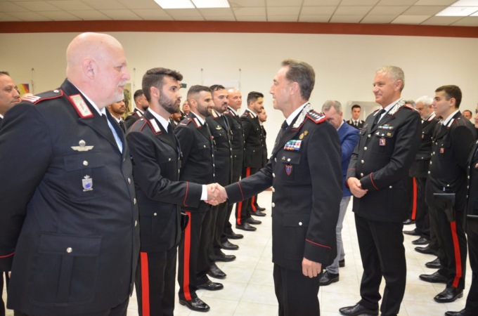 Il Generale Riccardo Galletta in visita al Comando Provinciale di Alessandria