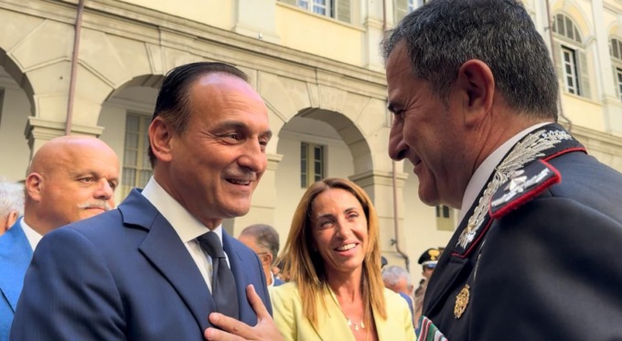 Carabinieri, Cirio e Chiorino salutano il Generale Di Stasio: “Esempio di abnegazione e umanità”