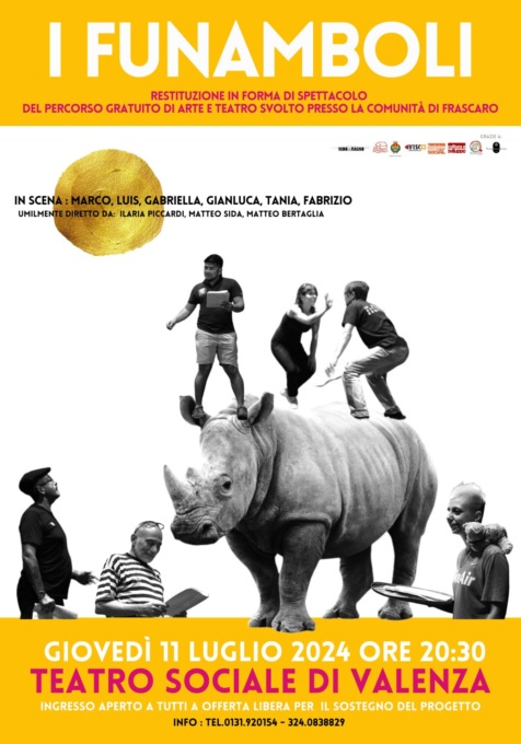 Valenza, giovedì al Teatro Sociale lo spettacolo “Funamboli”