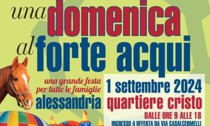 Il 1° settembre festa al quartiere Cristo con "Una domenica al Forte Acqui"