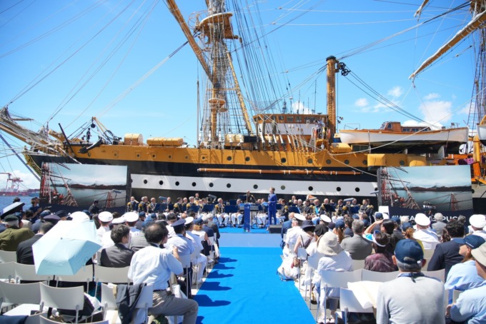 Il Piemonte e i suoi vini protagonisti della tappa di Tokyo del tour mondiale dell’Amerigo Vespucci