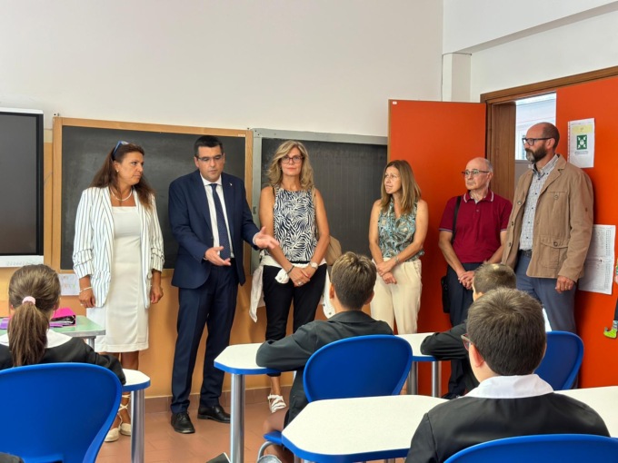 L’assessore regionale Bussalino a Rocchetta Ligure per l’inizio dell’anno scolastico