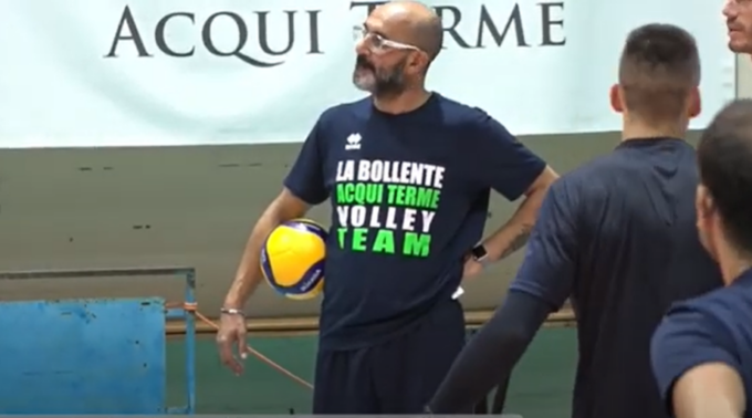 La nuova stagione della Bollente Negrini Acqui presentata da coach Michele Totire