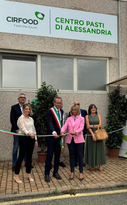 Inaugurato il nuovo centro del servizio mensa scolastica di Alessandria