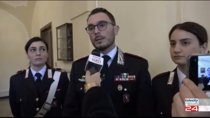 Tortona, il saluto di commiato del capitano Domenico Lavigna