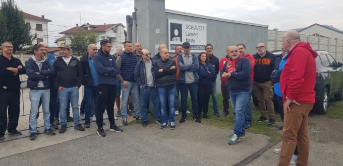 Sciopero alla Schiavetti di Stazzano: il 23 settembre l’incontro tra azienda e sindacati
