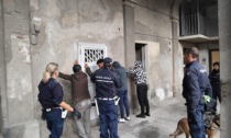 Locali occupati abusivamente a Tortona: blitz di polizia locale e carabinieri