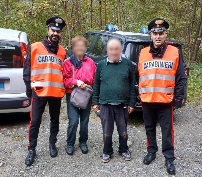Ritrovata coppia di anziani scomparsa nei boschi dell’acquese