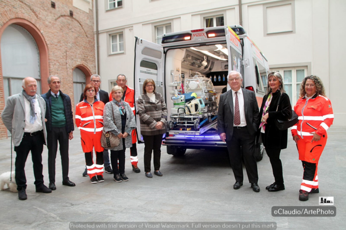 Una nuova ambulanza neonatale per la Croce Verde di Alessandria e Asti