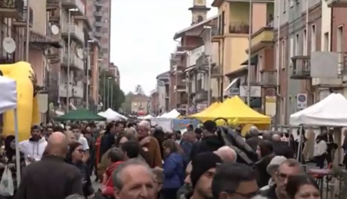 La Festa del Cristo fa il botto: Ronn Moss al taglio del nastro di ieri