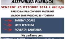 Tortona, assemblea pubblica sulla sanità locale organizzata da Cgil