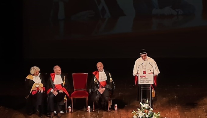 A Vercelli la cerimonia di passaggio di consegne tra il rettore Avanzi e Rizzi