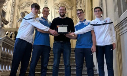 Casale Monferrato: i campioni mondiali di Subbuteo in Comune