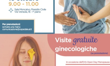 Alessandria, visite gratuite per l'(H)-Open Day Menopausa