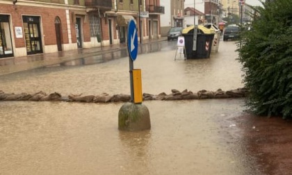 Maltempo: fuoriesce il Rio Lovassina, allagata la zona di Spinetta Marengo