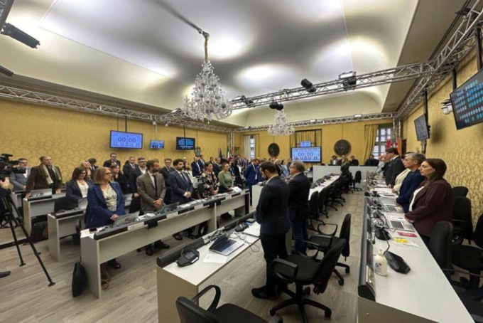 Un minuto di silenzio per i 40 morti sul lavoro del 2023 in Piemonte