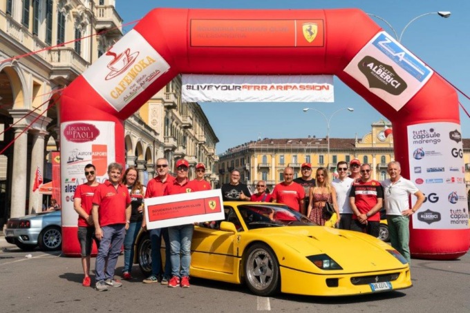La Scuderia Ferrari Club Alessandria alla Festa del Cristo