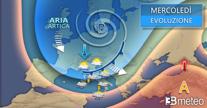 In arrivo aria ancora più fredda e prima neve al Nord