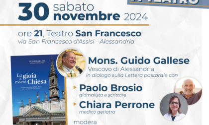 Alessandria, domani al Teatro San Francesco "La gioia di essere Chiesa. A teatro"