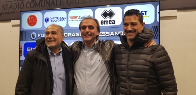 La Forza e Coraggio Alessandria riparte da Mister Alberto Merlo