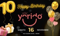 L'Associazione Yorido festeggia 10 anni con una grande festa a Rimini