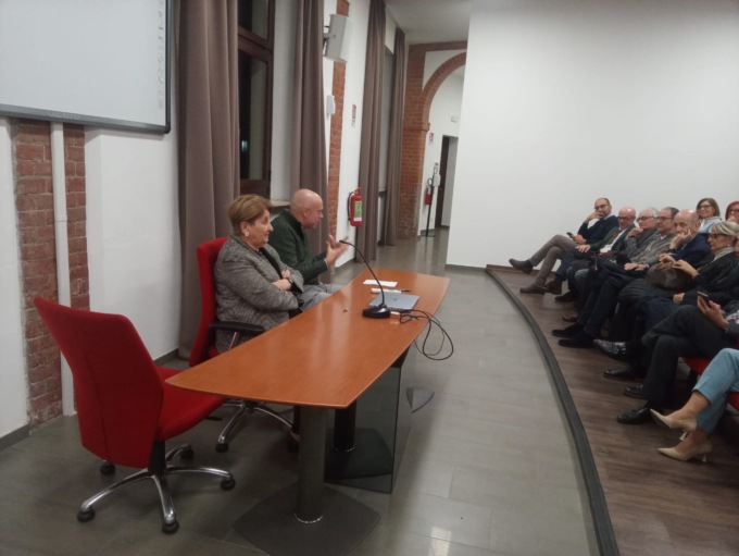 Mariella Enoc ospite agli incontri del Collegio Santa Chiara ad Alessandria