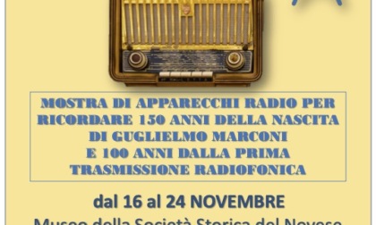 Novi Ligure, domani l'inaugurazione della mostra "La radio"