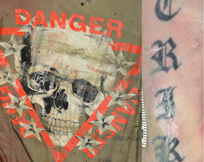 Un tatuaggio per tentare di identificare l’uomo trovato sul greto del Po a Isola Sant’Antonio