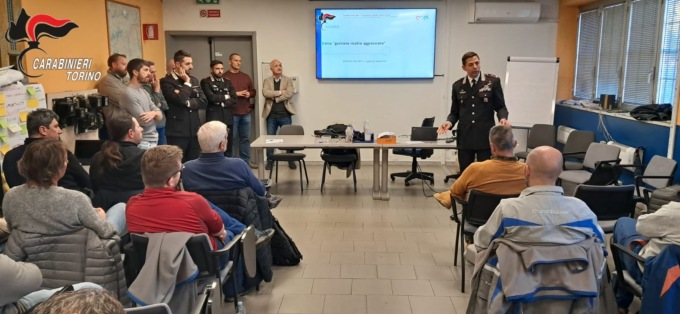 A Torino il corso sulla “Gestione del rischio aggressione” in collaborazione tra Carabinieri e Enel