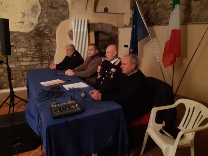 Rocca Grimalda, i Carabinieri incontrano la popolazione colpita da recenti furti in casa