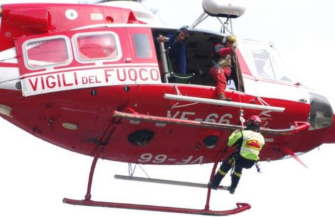 Cercatore di funghi disperso: recuperato con l’elisoccorso