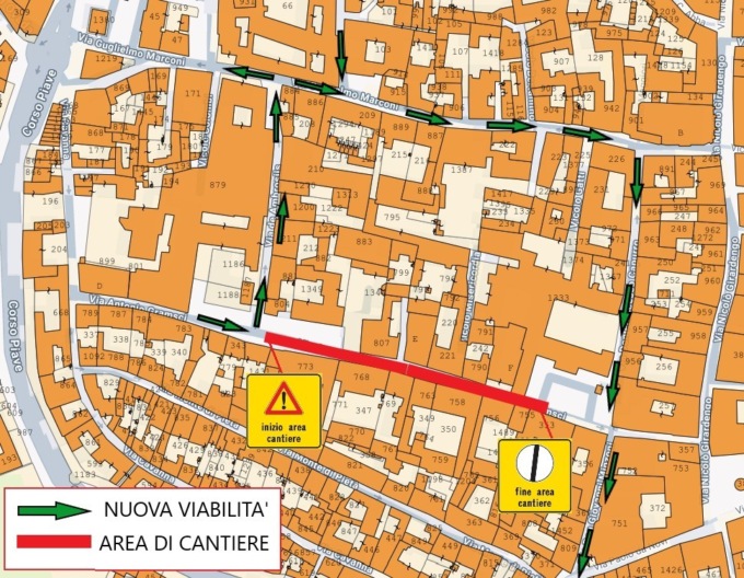 Novi Ligure: dal 6 novembre al via i lavori di ripristino del porfido in via Gramsci