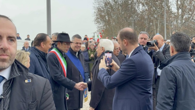 Ad Alessandria grande accoglienza per il presidente Mattarella