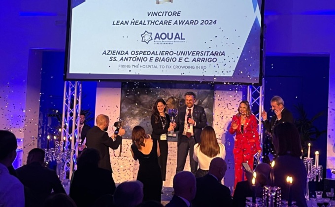L’AOU di Alessandria si aggiudica il prestigioso Lean Healthcare Award
