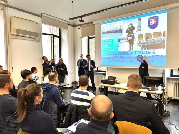 Alessandria, al via il 96° Corso regionale per operatori di Polizia locale neo-assunti