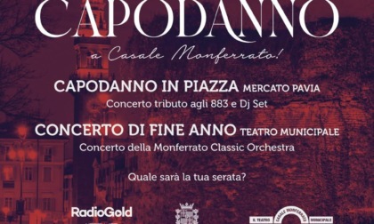 Capodanno a Casale: concerto tributo agli 883 e Dj Set al Mercato Pavia