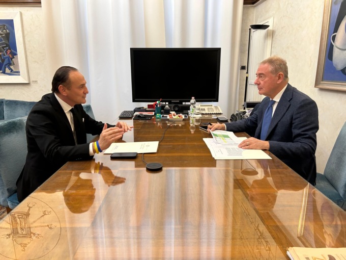 Cirio incontra il ministro Urso in vista del Tavolo Stellantis