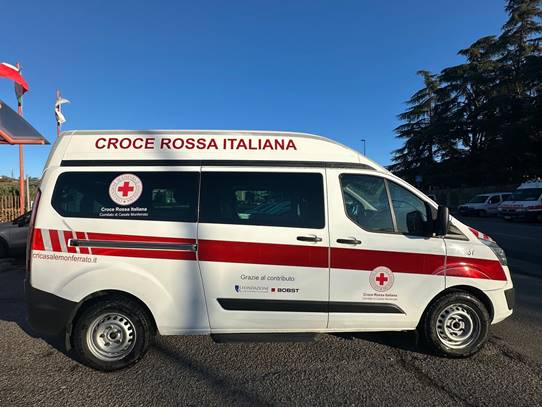Un nuovo mezzo per la Croce Rossa di Casale Monferrato