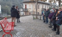 Anche a Castelletto d'Orba una panchina rossa contro la violenza di genere