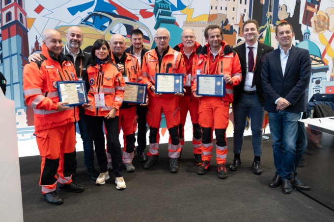 120 anni di fondazione dell’Anpas: premiati i volontari delle pubbliche assistenze